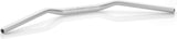 Handlebar Ø22-29 H30 Rizoma Silver