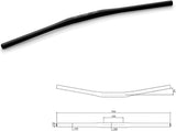 Guidon Drag Bar Ø22-29 - Rizoma Compatible Avec Ducati Monster 1200 (2014-2015)