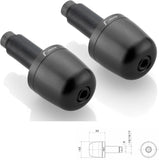 Couple Bar-End Plugs Ma302B - Rizoma Compatible With Suzuki V-Strom 250 (2017-2019)