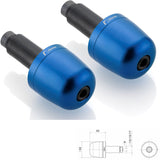 Couple Bar-End Plugs Ma302U - Rizoma Compatible With Mv Agusta Rivale 800 Eas (2012-2014)