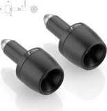 Couple Bar-End Plugs Ma532B - Rizoma Compatible With Suzuki Gsr 750 (2010-2015)