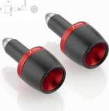 Couple Bar-End Plugs Ma532R - Rizoma Compatible With Suzuki Gsx-S 1000 Abs (2015-2017)