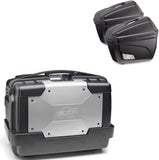 Top Case Kgr33 + Valises K22N + Supports Laterales - Kappa Moto Compatible Avec Honda Nc 750 S - Dct (2014-2015)