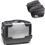 Top Case Kgr46 + Valises K22N + Supports Laterales - Kappa Moto Compatible Avec Honda Nc 750 S - Dct (2014-2015)