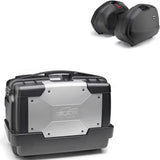 Top Case Kgr46 + Valises K33N + Supports Laterales - Kappa Moto Compatible Avec Honda Cbf 600 S - N (2004-2012)