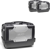 Top Case Kgr46 + Side-Cases Kgr46 + Rapid Side-Case Holder - Kappa Moto Compatible With Yamaha Tracer 900 - Gt (2018-2020)