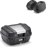 Top Case Kgr52 + Valises K33N + Supports Laterales - Kappa Moto Compatible Avec Honda Cbf 500 (2004-2012)