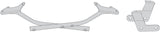 Rear Rack Monokey - Kappa Moto Compatible With Bmw F 900 R (2020-2023)