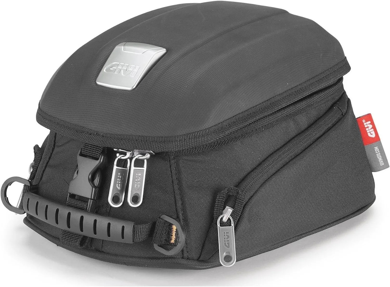 Sacoche Réservoir Tanklock Noir 5 Lt Mt504 Nylon - Givi Compatible Avec Voge Trofeo 300 Ac Scrambler (2022-2024)