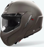 Casque Modulable Pour Moto Airoh Mathisse Ii - Mth291 Thermoplastic Hrt Bronze Mat Color Taille S