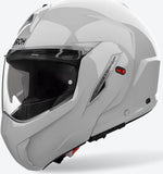 Casque Modulable Pour Moto Airoh Mathisse Ii - Mth298 Thermoplastic Hrt Gris Ciment Gloss Color Taille Xxl