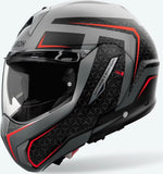 Casque Modulable Pour Moto Airoh Mathisse Ii - Mth2M17 Thermoplastic Hrt Mat Magnet Taille M