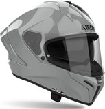 Casque Intégral Pour Moto Airoh Matryx - Mx98 Composite Carbon Gris Ciment Gloss Color Taille M