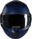 Flip-Up Travelling Motorcycle Helmet Nolan N120-1 Blue Deep Nobile 313 Size Xxs