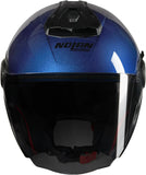Casque Urban Commuting Pour Moto Nolan N40-5 Bleu Deep Nobile 312 Taille M