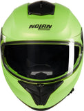Full-Face Speeding Motorcycle Helmet Nolan N80-8 Green Impulso / Black Mivedi 329 Size Xxs