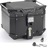 Top Case Monokey Trekker Outback Evo Smart Aluminium Noir 42 Lt 6Kg Trekker Outback Evo Smart Aluminium - Givi Compatible Avec Ktm 1290 Super Adventure R (2017-2020)