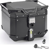 Monokey Trekker Outback Evo Smart Black Aluminium Top Case - 42 Lt Trekker Outback Evo Smart Aluminium - Givi Compatible With Niu Fqi 500 (2025)