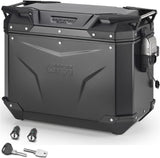 Monokey Cam-Side Trekker Outback Evo Smart Black Aluminium Left Side Case + Lock - 44 Lt Givi Trekker Outback Evo Smart Aluminium Black Size 44 Lt.