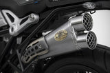 Système D'Échappement Homologué Au Niveau Sonore Special Edition Acier - Zard Compatible Avec Bmw R Nine T 1200 - Pure - Urban G - S (2021-2023)