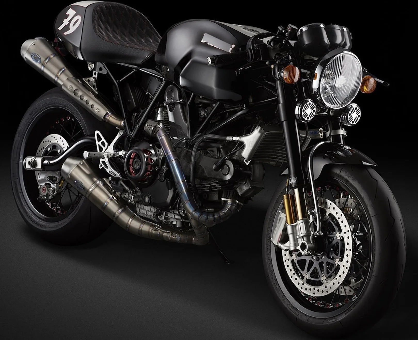 Système D'Échappement Complet Avec Catalyseur Et Homologation Acoustique Acier - Zard Compatible Avec Ducati Ducati Sport 1000 (2007-2009)