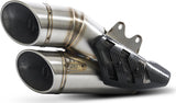 Système D'Échappement Homologué Au Niveau Sonore Acier - Zard Compatible Avec Ducati Xdiavel (2016-2020)
