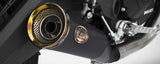 Exhaust Tip With Noise Certification Zuma Steel Black Endcap Bronze - Zard Compatible With Ducati Scrambler 800 (2021-2022)