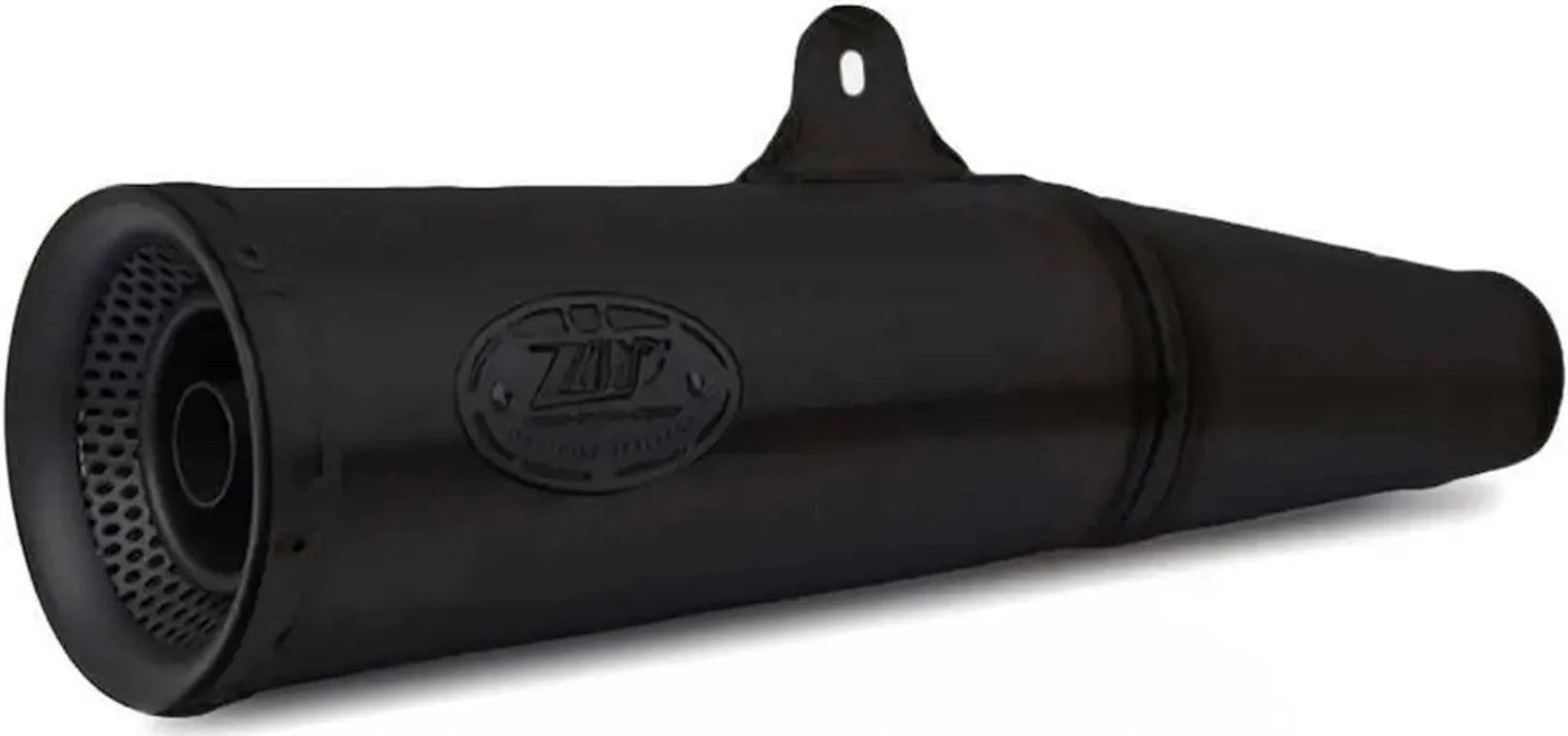 Système D'Échappement Homologué Au Niveau Sonore Zuma Acier Noir Embout Aluminium Noir - Zard Compatible Avec Ducati Scrambler 800 (2015-2016)