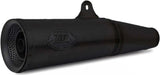 Système D'Échappement Homologué Au Niveau Sonore Zuma Acier Noir Embout Aluminium Noir - Zard Compatible Avec Ducati Monster 797 (2017-2019)