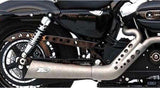 Complete Catalytic Exhaust System With Sound Certification Sport Stainless Steel - Zard Compatible With Harley-Davidson Sportster (2003-2013)