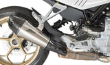 Système D'Échappement Homologué Au Niveau Sonore Titanium Embout Carbon - Zard Compatible Avec Moto Guzzi V 100 Mandello 1000 (2023)