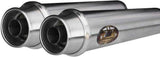 Complete Non-Catalytic Exhaust System With Sound Certification Stainless Steel - Zard Compatible With Triumph Bobber 1200 (2020-2023)