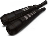 Système D'Échappement Homologué Au Niveau Sonore Conical Acier Noir - Zard Compatible Avec Triumph Street Scrambler 900 (2017-2023)