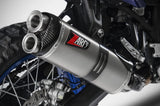 Système D'Échappement Homologué Au Niveau Sonore Titanium Embout Carbon - Zard Compatible Avec Yamaha Ténéré 700 (2019-2020)