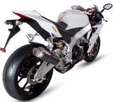 Système D'Échappement Non Catalysé Et Homologué Au Niveau Sonore Gp Carbon - Mivv Compatible Avec Aprilia Tuono V4 (2010-2016)