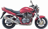 Système D'Échappement Homologué Au Niveau Sonore Oval Acier - Mivv Compatible Avec Suzuki Gsf 600 Bandit (2000-2004)