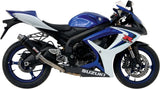 Catalytic Exhaust Tip With Sound Certification Gp Carbon - Mivv Compatible With Suzuki Gsx-R 600 (2006-2007)