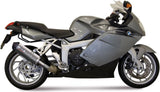 Système D'Échappement Non Catalysé Et Homologué Au Niveau Sonore Oval Titanium Carbon - Mivv Compatible Avec Bmw K 1200 S (2005-2008)