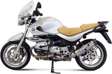 Système D'Échappement Homologué Au Niveau Sonore Suono Acier Carbon - Mivv Compatible Avec Bmw R 1150 (2000-2006)