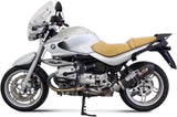 Système D'Échappement Homologué Au Niveau Sonore Oval Carbon Carbon - Mivv Compatible Avec Bmw R 1150 (2000-2006)