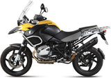 Système D'Échappement Homologué Au Niveau Sonore Suono Acier Noir Carbon - Mivv Compatible Avec Bmw R 1200 Gs (2010-2012)