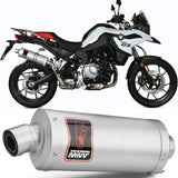 Système D'Échappement Homologué Au Niveau Sonore Dakar Acier - Mivv Compatible Avec Bmw F 750 Gs (2018-2024)