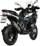Système D'Échappement Homologué Au Niveau Sonore Oval Titanium Carbon - Mivv Compatible Avec Bmw R 1250 Gs (2019-2023)