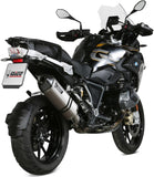 Système D'Échappement Homologué Au Niveau Sonore Speed Edge Acier Carbon - Mivv Compatible Avec Bmw R 1250 Gs (2019-2023)