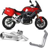 Système D'Échappement Complet Sans Catalyseur Et Homologué Au Niveau Sonore X-M1 Titanium - Mivv Compatible Avec Bmw F 900 Xr (2020-2024)
