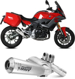 Système D'Échappement Homologué Au Niveau Sonore X-M1 Titanium - Mivv Compatible Avec Bmw F 900 Xr (2020-2024)