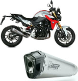 Système D'Échappement Homologué Au Niveau Sonore Delta Race Acier Carbon - Mivv Compatible Avec Bmw F 900 R (2020-2024)