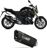 Système D'Échappement Homologué Au Niveau Sonore Sr-1 Titanium Noir - Mivv Compatible Avec Bmw R 1250 Rs (2021-2024)