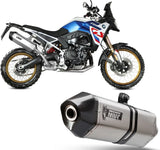 Système D'Échappement Homologué Au Niveau Sonore Speed Edge Acier Carbon - Mivv Compatible Avec Bmw F 900 Gs (2024)