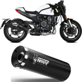 Système D'Échappement Homologué Au Niveau Sonore Hr-1 Acier Noir - Mivv Compatible Avec Cfmoto 700 Cl-X (2023-2024)